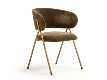 KEIRA - Upholstered chair with armrests by Quinti Sedute - view 2